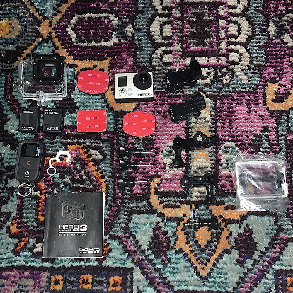 GoPro Hero 3 Black Edition & accessories PRICE OBO